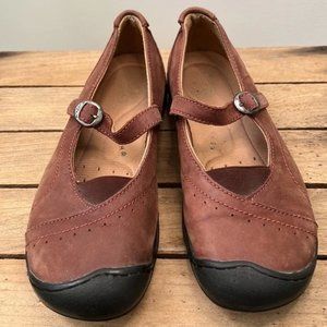 Keen Brown Mary Janes Womens Size 11